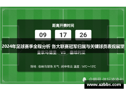 2024年足球赛季全程分析 各大联赛冠军归属与关键球员表现展望